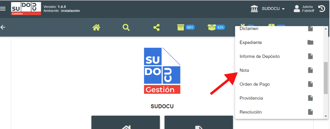 Example banner